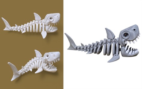 3D іграшка Акула 19см рухлива