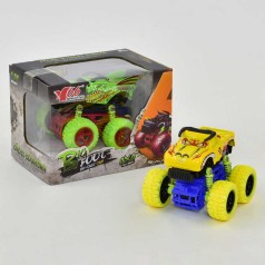 Машинка игрушечная металлопластиковая 2 вида, инерция 4х4, в коробке