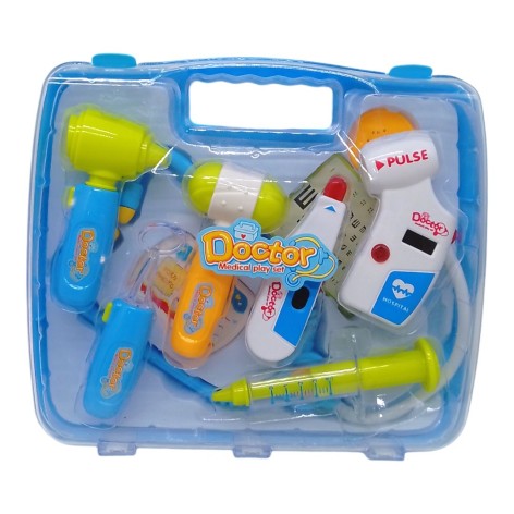 Докторский набор, детский голубой