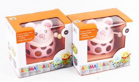 УЦІНКА 30% Брязкальце 2 види, звуки, підсвічування, кор. 