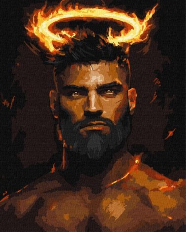 Картина по номерам - "Брутальный стиль" ©art_selena_ua, 40х50см