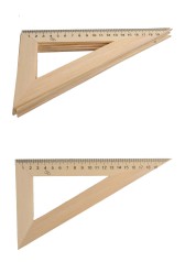 Треугольник деревянный 22см 60*90*30см 5шт