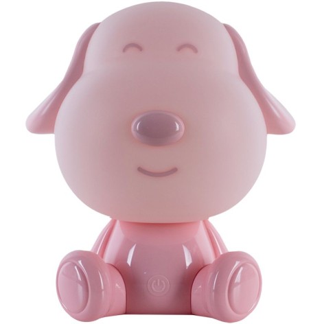 Светильник-ночник LED с аккумулятором Doggy, розовый