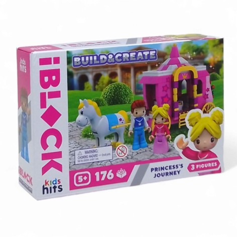 Конструктор Kids hits iBlock JUNIOR 176деталей короб. 24*16*6