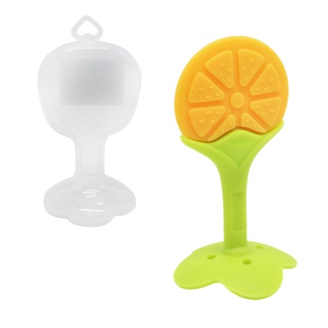 Прорезыватель для зубов, оранжевый