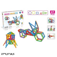 Конструктор магнитный FK6904 41шт.кор.27*5,5*18,5 /48/