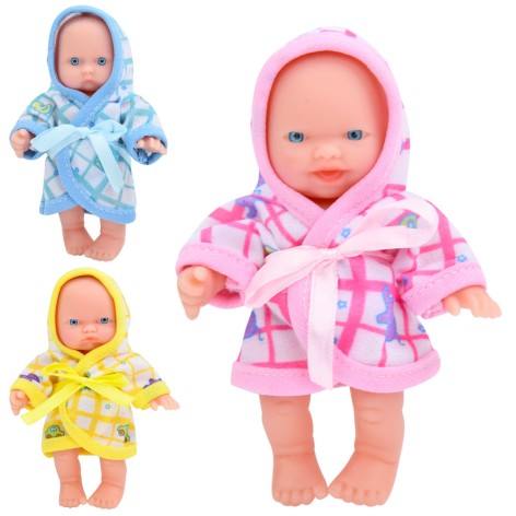 Пупс 12см, микс видов, в п/е 11-16-4см 