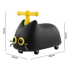 Біговел-толокар BB-0012 Black муз.світ /1/