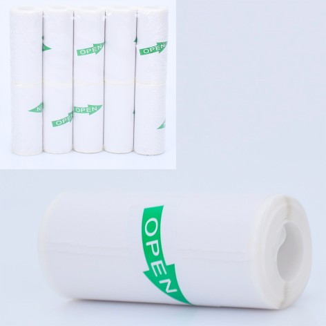 Термопапір клейова, для фотоапарата з миттєвим друком, набір 10шт, п/е, 12-11-2,5см 