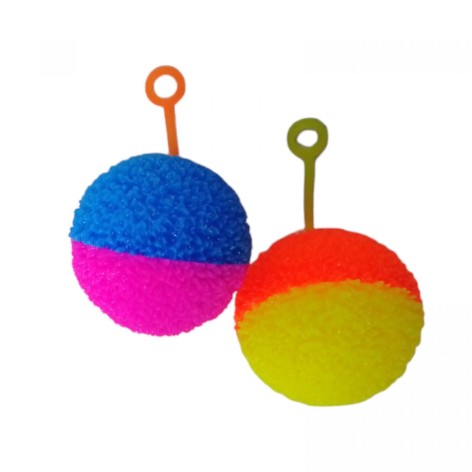 Мяч массажный со светом sa1088