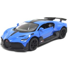 металлическая машинка BUGATTI DIVO 5 синяя