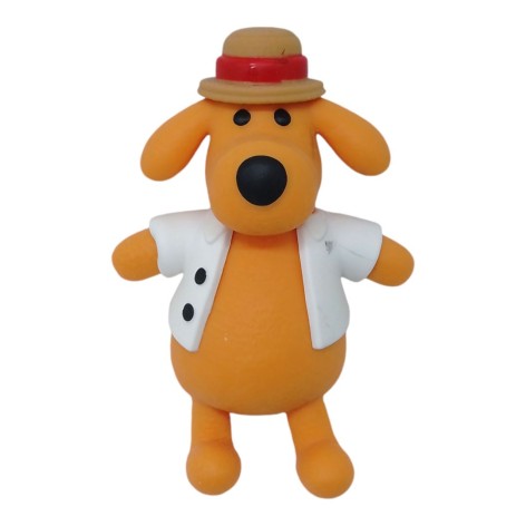 Игрушка-антистресс "Песик", пена, светло коричневый.