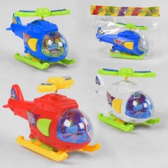 Вертолет игрушечный 3 вида, свет