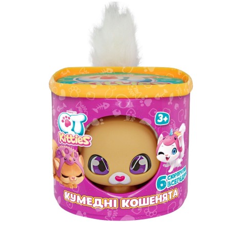 Ігровий набір QT Kitties "Кошеня Діна" фігурка з будиночком та аксесуарами (450001-3)