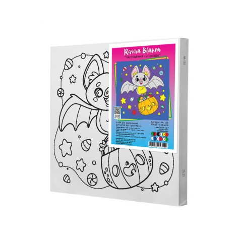 Набір для розпису по контурах Riviera Blanca "Частування чи шкода" 25x25 см (КА-166)