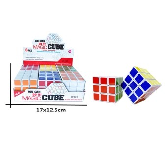Кубик Рубіка 5,7 см 858-D13 6 шт. у коробці 17*6*12,5 см