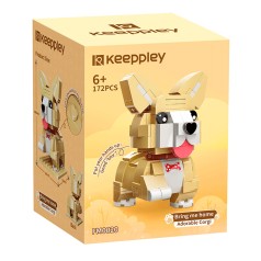 Конструктор собака, 10,8см, 172дет, в кор-це, 9-12-8см 