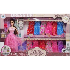 Кукла с гардеробом "Lucky Princess" (в розовом)