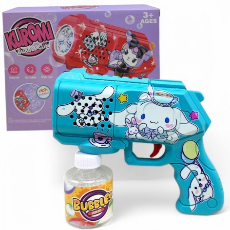 Пістолет з мильними бульбашками аніме "Sanrio: Cinnamoroll", підсвічування