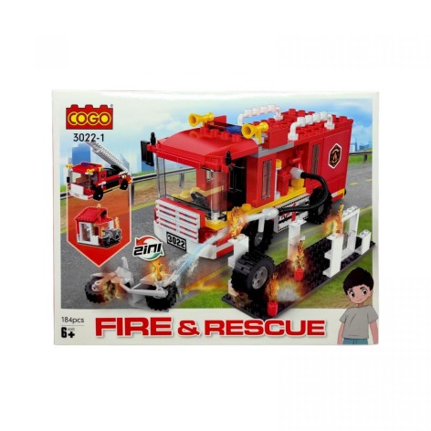 Конструктор "Пожежники" (184 ел) Пожежа