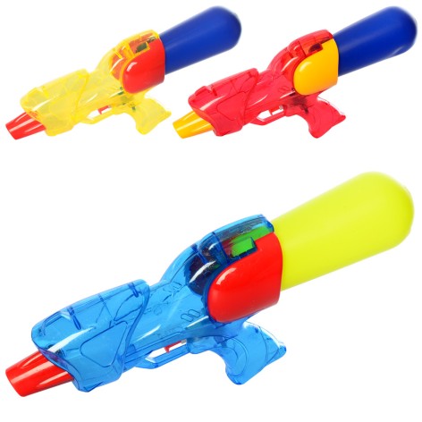 Водяной пистолет размер средний, 29см, 3 цвета, кул, 29-13-5см 
