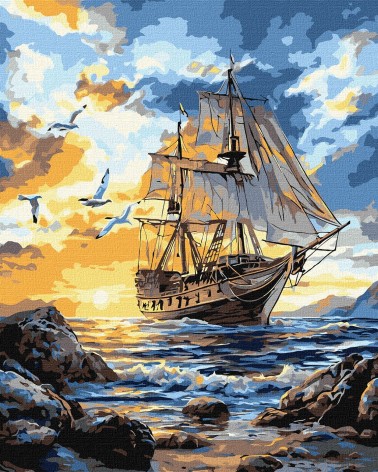 Набір для розпису по номерах Ідейка 