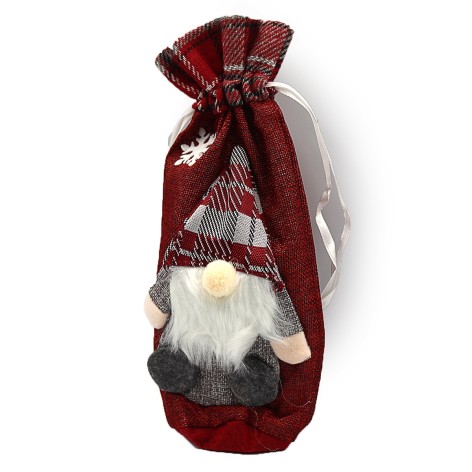 Чехол новогодний для вина 