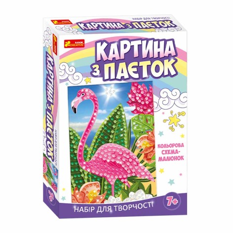 Картина из пайеток 