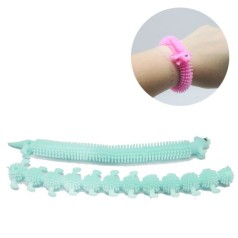 Антистрес браслет повзучі 20 см м'ятний