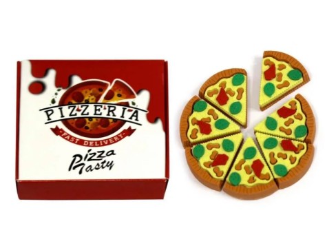 Гумка большая Пицца, цена за 3 шт. //