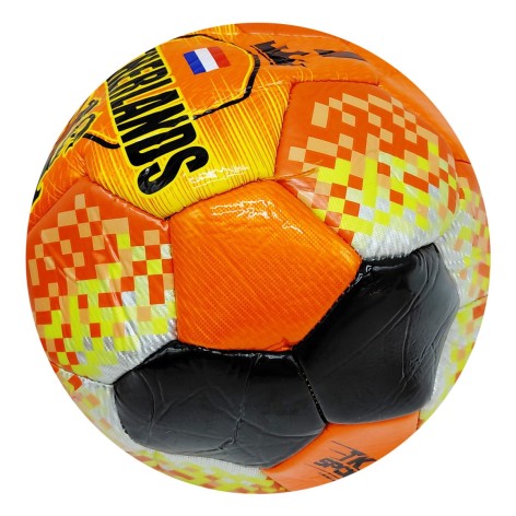 МʼЯЧ ФУТБОЛЬНИЙ №5, PVC, ВАГА 330-350 ГРАМІВ, ПОМАРАНЧЕВИЙ