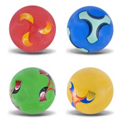 М'яч футбольний №4 гумовий, 330 грамів, 4 кольори /50/