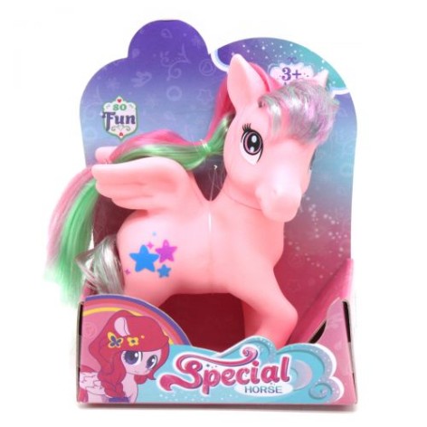 Поні рожевий (зірки)