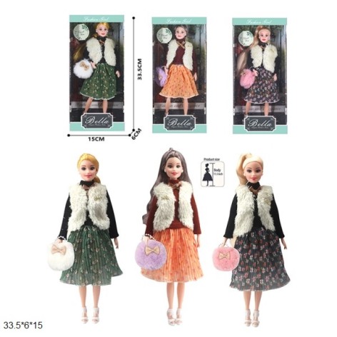 Лялька 29см JX500-54 3в.кор.33,5*6*15 