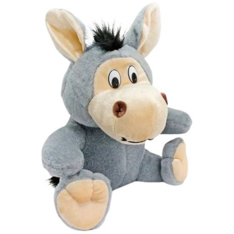 М'яка іграшка Віслючок сидячий маленький арт.ZL268 Золушка