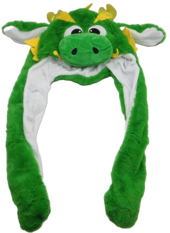 Игрушка-шапка меховая светящаяся 