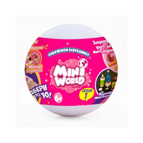 Игровой набор с сюрпризом Mini World – ПИКНИК (в ассорт., в диспл.)