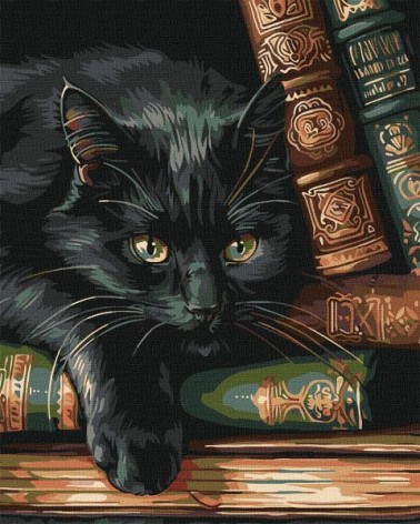 Картина по номерам – Покой в ​​тишине с красками металлик extra 40х50 см.