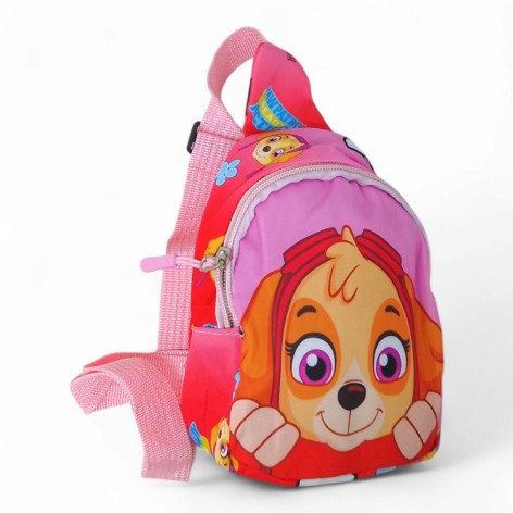 Сумочка-рюкзак Щенячий патруль Cкай 22 см розовая