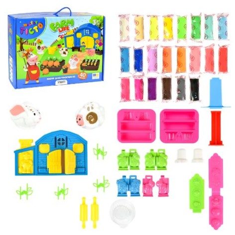 Набор для творчества "Мистер тесто. Farm Life", на украинском языке