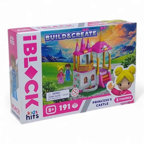 Конструктор Kids hits iBlock JUNIOR 191дет. короб. 24*16*6