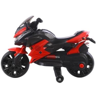 Електромобіль дитячий T-7233 EVA Red мотоцикл 12V4.5AH мотор 2*18W з MP3 115*59*73