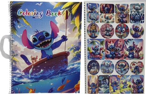 Альбом. д/тв. 15арк.размальовки,1арк.наклейки 