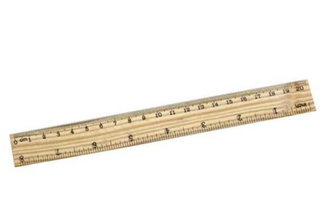Линейка деревянная 20 см ширина 2,5 см по 10 шт. 72шт/уп