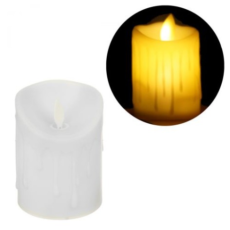 LED светильник - свеча, белый