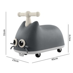 Біговел-толокар BB-0012 Grey муз.світ /1/