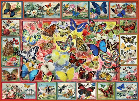 Пазлы Anatolian Бабочки, 66 х 48 см 1000 элементов