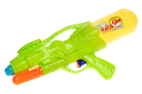 Детский водный пистолет с насосом (33,9х15,8х8,6см)