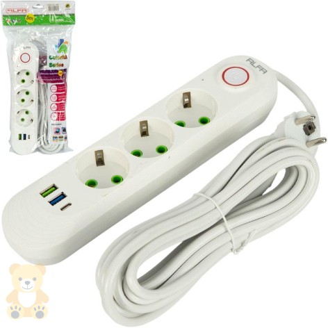 Подовжувач електричний ALFA 