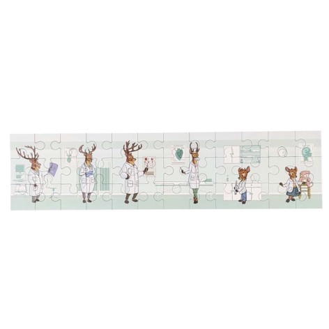 Набор пазлов «Врачи» 36 элементов